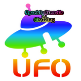 UFO Glitter Tattoo