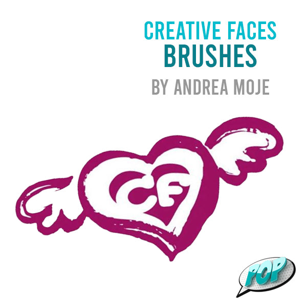 Creative Faces Brushes By Andrea Moje