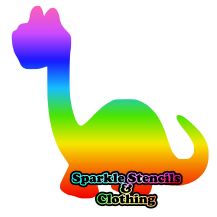 Dino Glitter Tattoo
