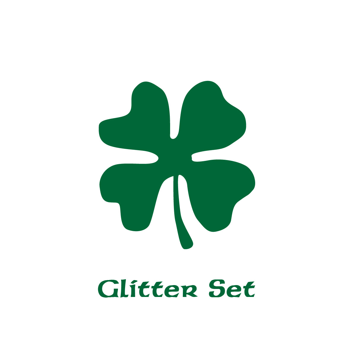 St Paddy's Glitter Set (In Bags)