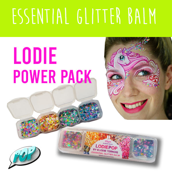 Essential Glitter Balm Lodie Power Pack