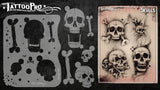 Airbrush Tattoo Pro Skulls