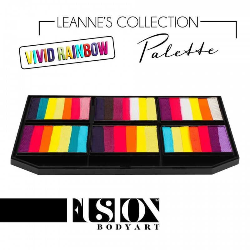 Leanne's Vivid Rainbow Palette